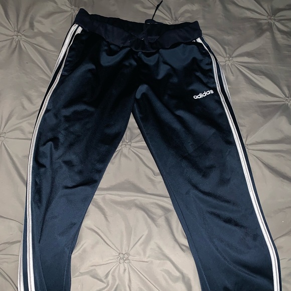Navy blue Adidas joggers - Picture 1 of 2